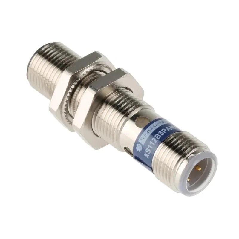 Telemecanique Sensors Threaded Barrel Inductive Proximity Sensor M12 x 1, PNP Output, 36V DC, 240V AC, 4 mm XS112B3PAM12