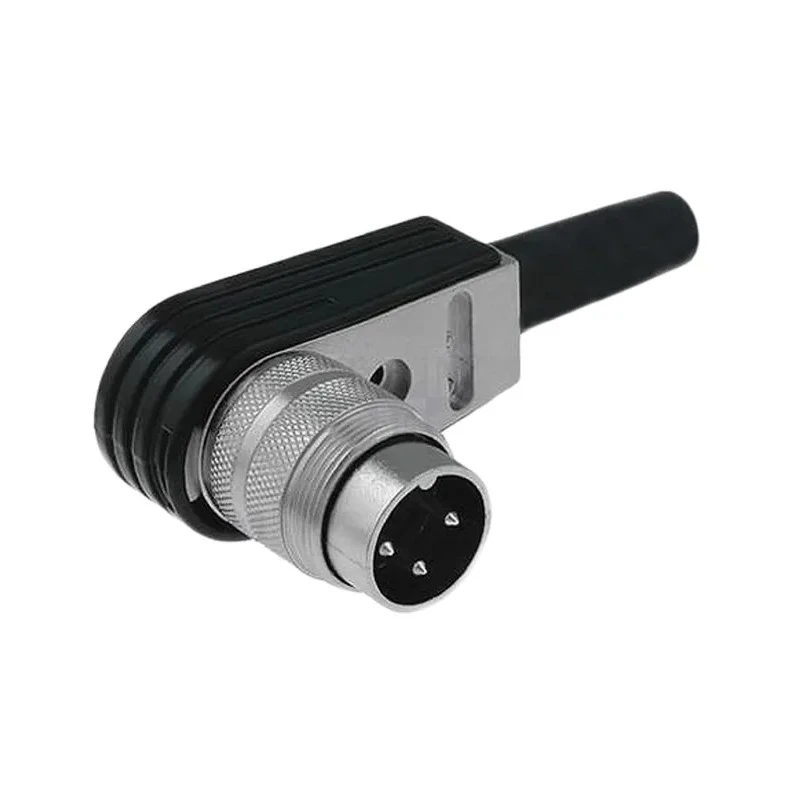 Amphenol Industrial signalmate C091 4 Pole Right Angle M16 DIN Plug Cable 5A 300V IP40 T3300-005