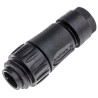 Amphenol Industrial Circular Connector 6 Contacts Cable Mount Plug Male IP67 Ecomate M Series C016-10H006-000-12