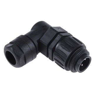 RS PRO Circular Connector, 3 Contacts, Cable Mount, Plug, Male, IP67, Nylon Housing, Ecomate M Series C016-20K003-100-12