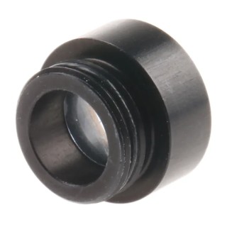 Global Laser 9° Fan Angle Cross Shape DOE Laser Lens, Exit Aperture 5 mm Interchangable Cross 8d