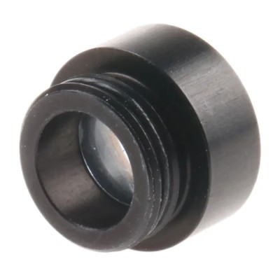 Global Laser 9° Fan Angle Cross Shape DOE Laser Lens, Exit Aperture 5 mm Interchangable Cross 8d