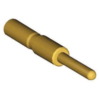 Amphenol Industrial Male Crimp Circular Connector Contact 2 mm Contact Size, 18AWG Wire Size, 30A, 250V SC000040