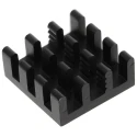 Fischer Elektronik Heatsink, Universal Square Aluminium, Thermal Resistance 29K/W, Dimensions 14 x 14 x 6 mm ICK BGA 14x14