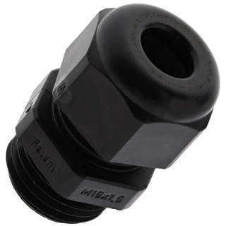 Schmersal Plastic Cable Gland M16 Thread, ATEX Certified for Dust Zone 22, Model 103026089 KB4-8MM HSK-K-EX-ACT