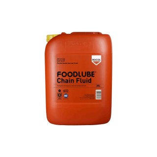 Rocol Foodlube® Chain Fluid Lubricant Polyalphaolefin 20 L Jerry Can Food Safe 15505