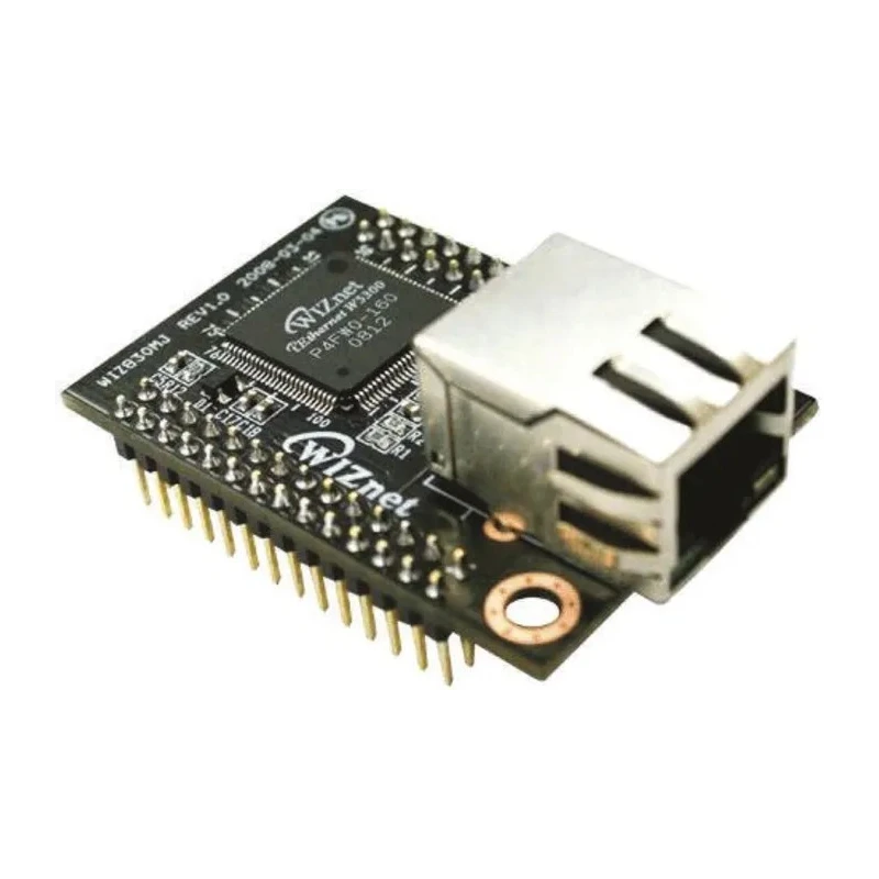 WIZnet Inc Networking Module Ethernet Card MCU Interface 50 Mbps WIZ830MJ
