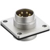 Lumberg 7 Pole Straight M16 DIN Plug Panel Mount Male Threaded IP68 5A 60V AC 318 07-1 0318 07-1