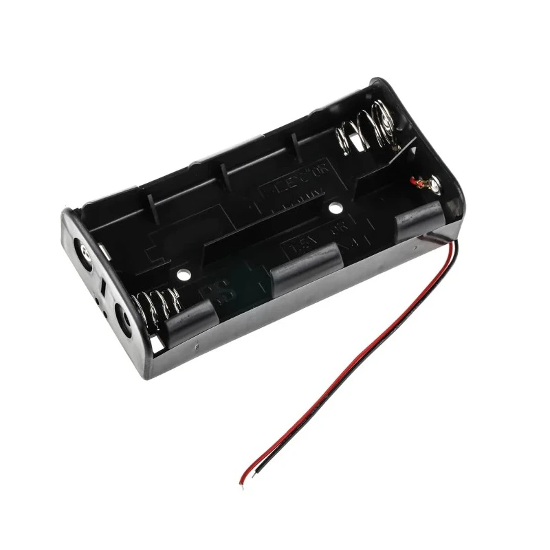 RS PRO 4-Cell C Size Polypropylene Chassis Mount Battery Holder with Coil Spring Termination 108mm x 54mm x 24mm 594-612