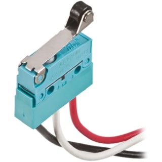 Panasonic Roller Lever Micro Switch Pre-Wired Terminal 2A 250V AC 30V DC SPCO IP67 ABS161640