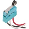 Panasonic Roller Lever Micro Switch Pre-Wired Terminal 2A 250V AC 30V DC SPCO IP67 ABS161640