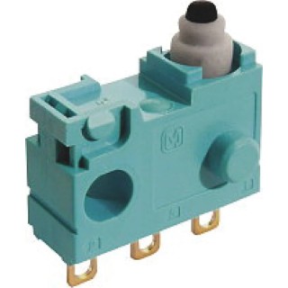 Panasonic Pin Plunger Micro Switch Solder Terminal 100mA 30 V dc SPCO IP67 ASQ10410