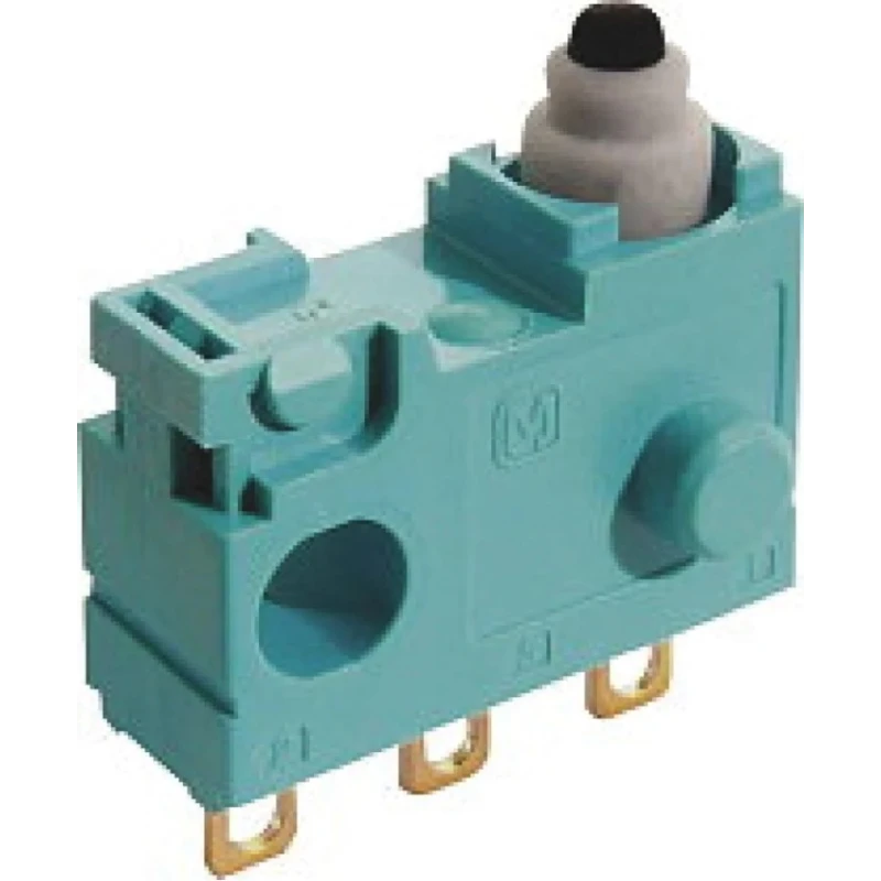 Panasonic Pin Plunger Micro Switch Solder Terminal 100mA 30 V dc SPCO IP67 ASQ10410