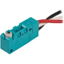 Panasonic Pin Plunger Micro Switch, Pre-Wired Terminal, 5A, 250V AC, 24V DC, SPCO Contact, IP67 ABV161051