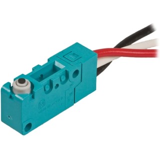 Panasonic Pin Plunger Micro Switch, Pre-Wired Terminal, 5A, 250V AC, 24V DC, SPCO Contact, IP67 ABV161051