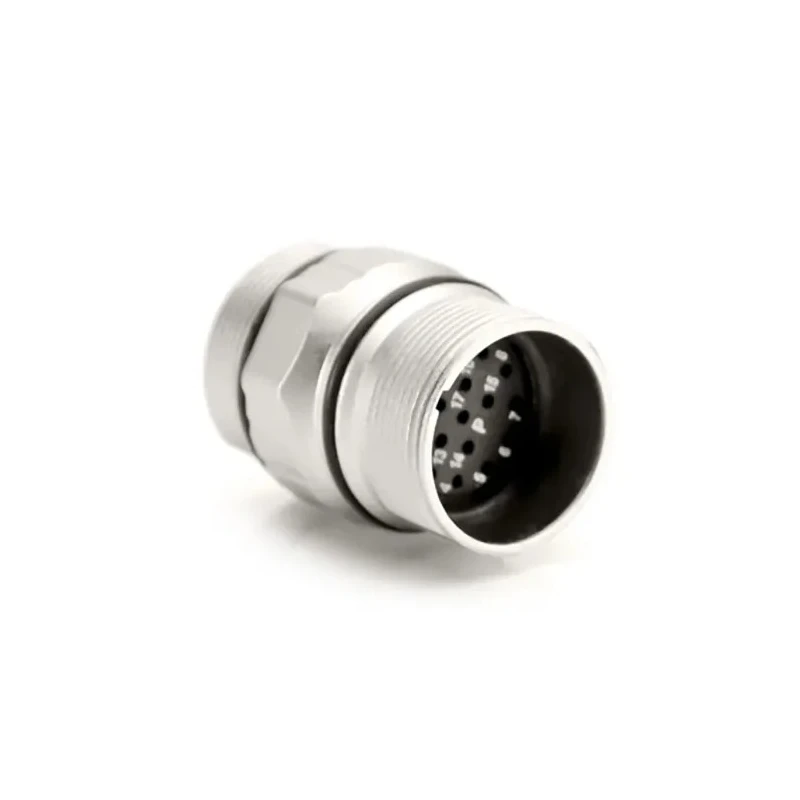 Amphenol Industrial Circular Connector 17 Contacts Cable M23 Socket Male IP67 MotionGrade Series MA1JAP1700