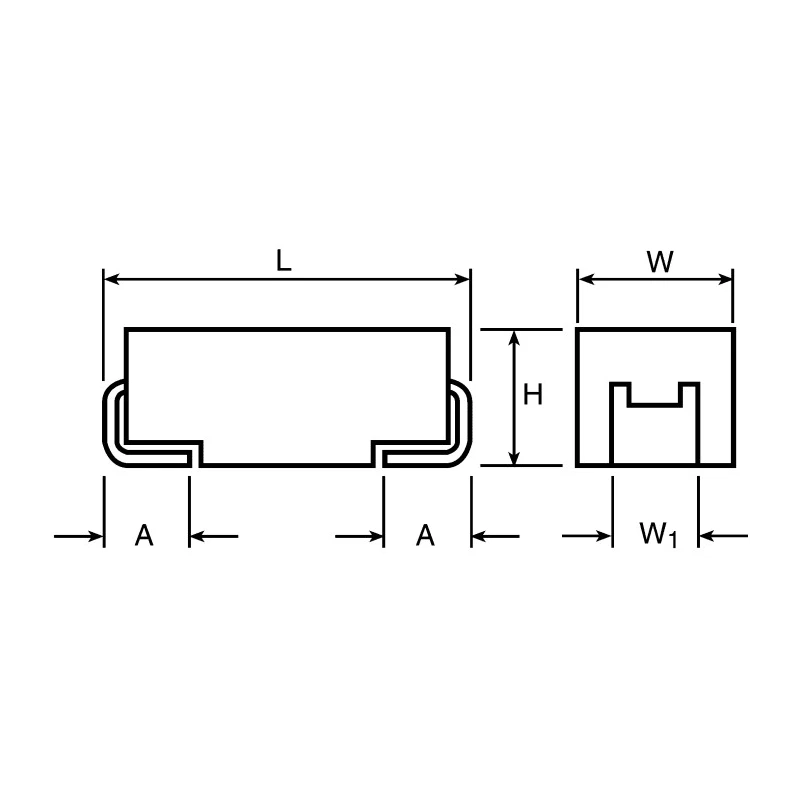 KYOCERA AVX 100 nF MnO2 Tantalum Capacitor 35V dc Surface Mount 