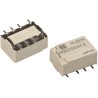 Panasonic Surface Mount Signal Relay 12V DC Coil 1A DPDT, 10.6 x 7.2 x 5.4 mm Compact Flat Body AGQ210A12