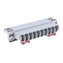 Phoenix Contact HCC Series Non-Fused Terminal Block 10-Way DIN Rail Mount 500V 25A Screw Termination 1600014