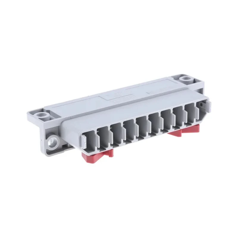 Phoenix Contact HCC Series Non-Fused Terminal Block 10-Way DIN Rail Mount 500V 25A Screw Termination 1600014