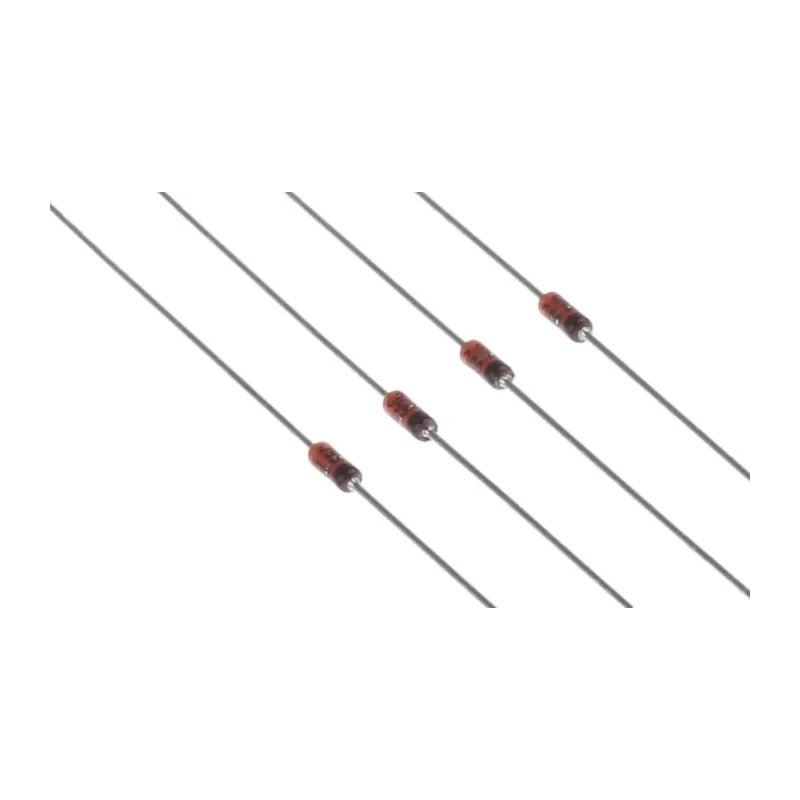 Vishay Zener Diode 6.2 V Nominal Voltage Single 500 mW Power Dissipation Through Hole 2-Pin SOD-27 BZX55C6V2-TAP