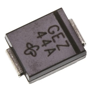 Vishay 1-Element Uni-Directional TRANSZORB TVS Diode 1.5 kW, Surface Mount DO-214 Package, Model SMCJ24A-E3/57T