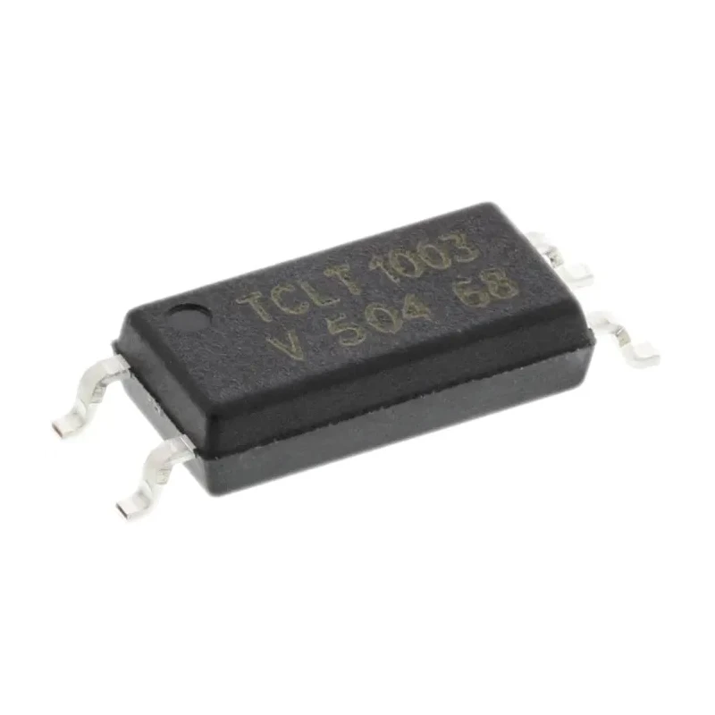 Vishay DC Input Optocoupler, Surface Mount, Transistor Output, 4-Pin SOP, 1.6V Forward Voltage, 60mA Input Current, TCLT1003