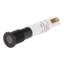 RS PRO White Panel Mount Indicator 24V dc 20mA Solder Tab Termination IP67 Flush Bezel 700-1766