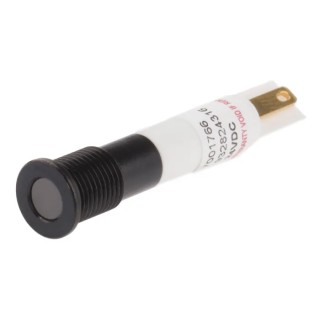 RS PRO White Panel Mount Indicator 24V dc 20mA Solder Tab Termination IP67 Flush Bezel 700-1766
