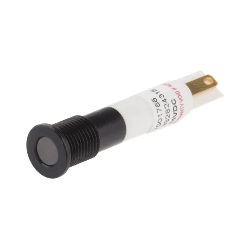RS PRO White Panel Mount Indicator 24V dc 20mA Solder Tab Termination IP67 Flush Bezel 700-1766