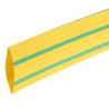 RS PRO Flexible Polyolefin Flame Retardant Heat Shrink Tubing Green Yellow 18 mm Diameter x 3 m Length 3:1 Ratio 700-4611
