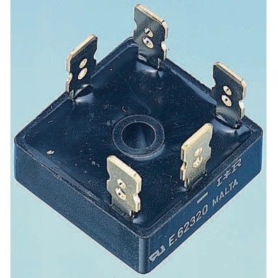 Vishay Bridge Rectifier, 1000 V Peak Reverse Voltage, 375 A Peak Forward Surge Current, 5-Pin Single VS-26MT100