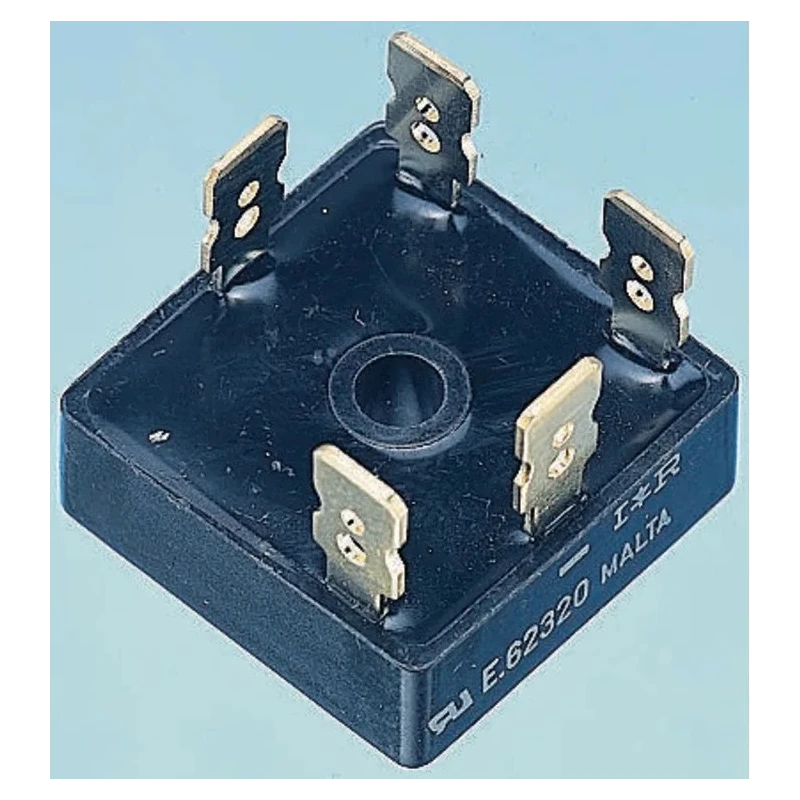 Vishay Bridge Rectifier, 1000 V Peak Reverse Voltage, 375 A Peak Forward Surge Current, 5-Pin Single VS-26MT100