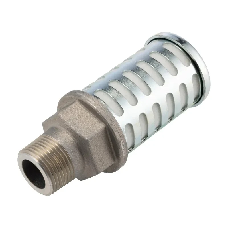 SMC Polyethylene Pneumatic Silencer 3/4 in R Threaded Connection 1 MPa Maximum Pressure AN500-06