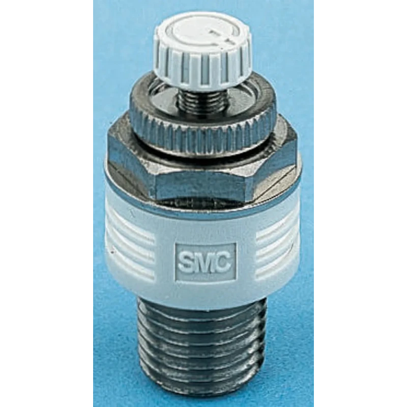 SMC Brass Pneumatic Silencer Threaded Connection 1/2 in R 1.5 MPa Maximum Pressure ASN2 