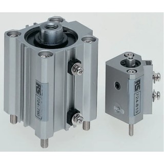 SMC Pneumatic Compact Cylinder 32mm Bore 100mm Stroke Double Acting Aluminium Alloy Body CDQ2B32TF-100DZ