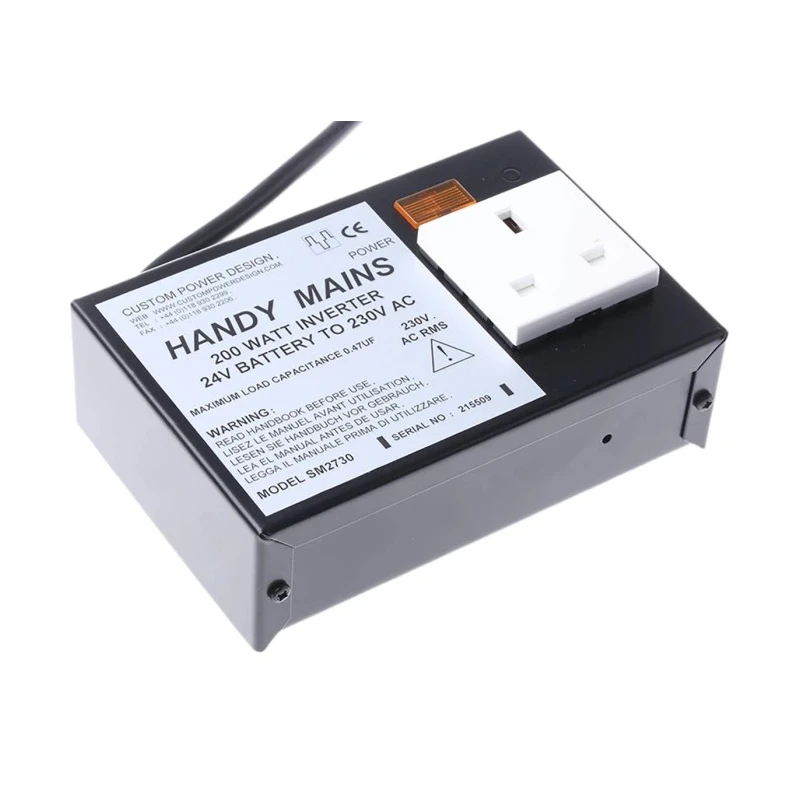 Custom Power Design 200W Power Inverter 22-30V Input 230V ac Output SM2730