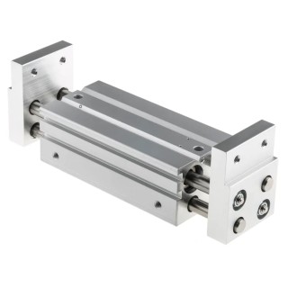 SMC 2 Finger Double Acting Action Pneumatic Gripper, Bore Diameter 20mm, Parallel Gripping Type, MHL2-20D2