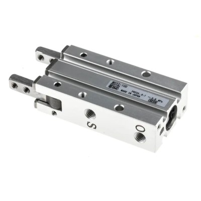 SMC 2 Finger Double Acting Action Pneumatic Gripper, 10mm Bore Diameter, Angle Gripping Type MHY2-10D