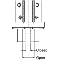 SMC 2 Finger Double Acting Action Pneumatic Gripper, Bore Diameter 6mm, Stroke Length 4mm, Parallel Gripping Type, MHZ2-6D