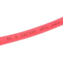 RS PRO Heat Shrink Tubing Red 3.2 mm Sleeve Diameter 10m Length 2:1 Ratio 700-4674