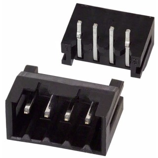 Hirose DF3 Series Right Angle Through Hole PCB Header, 4 Contact(s), 2 mm Pitch, 1 Row, Shrouded DF3A-4P-2DS
