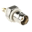 Amphenol RF BNC Series Coaxial Connector Panel Mount Female BNC, 50 Ω, Straight Body Solder B6651B1-NNYL3G-50