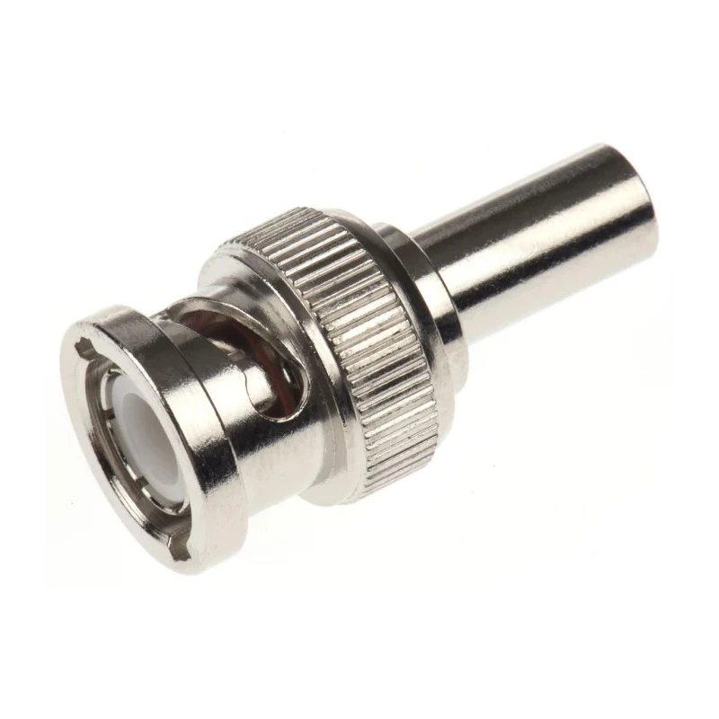 Amphenol RF BNC Series Coaxial Connector Cable Male BNC, 50 Ω, Straight Body Crimp B1121A1-ND3G-1-50