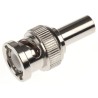 Amphenol RF BNC Series Coaxial Connector Cable Male BNC, 50 Ω, Straight Body Crimp B1121A1-ND3G-1-50