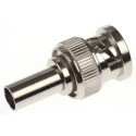 Amphenol RF BNC Series Coaxial Connector Cable Male BNC, 50 Ω, Straight Body Crimp B1121A1-ND3G-1-50