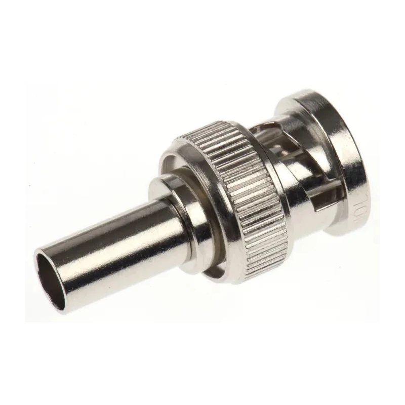 Amphenol RF BNC Series Coaxial Connector Cable Male BNC, 50 Ω, Straight Body Crimp B1121A1-ND3G-1-50