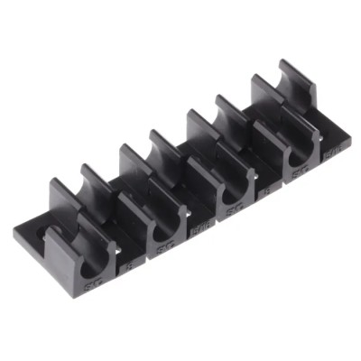 SMC 8 Tubes Polypropylene Tube Clip For 8 mm OD Tube, Operating Temp -20°C to 60°C TM-08