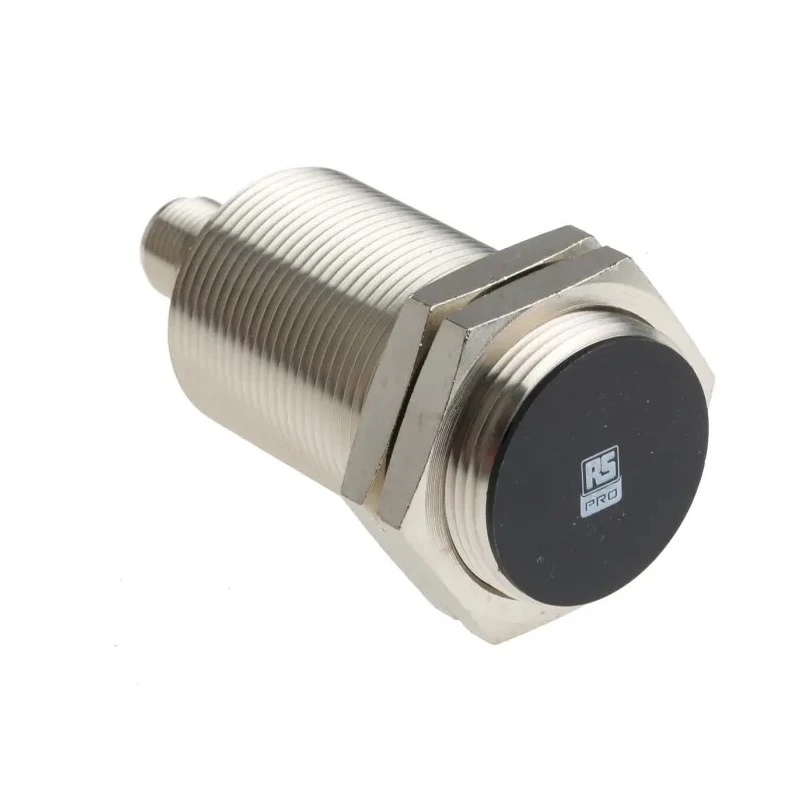 Pepperl + Fuchs RS PRO Threaded Barrel Inductive Proximity Sensor M30 x 1.5 NPN 3V 10 mm 30 V dc 200mA 701-8247