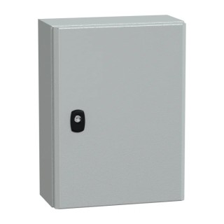 RS PRO PanelSeT S3D Series Steel Wall Box IP66 400 mm x 300 mm x 150 mm NSYS3D4315P